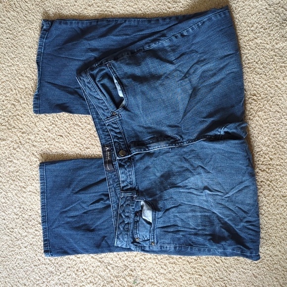 Venezia Medium Wash Denim Bootcut Jeans Size 18 Short/ Petite - Picture 1 of 6
